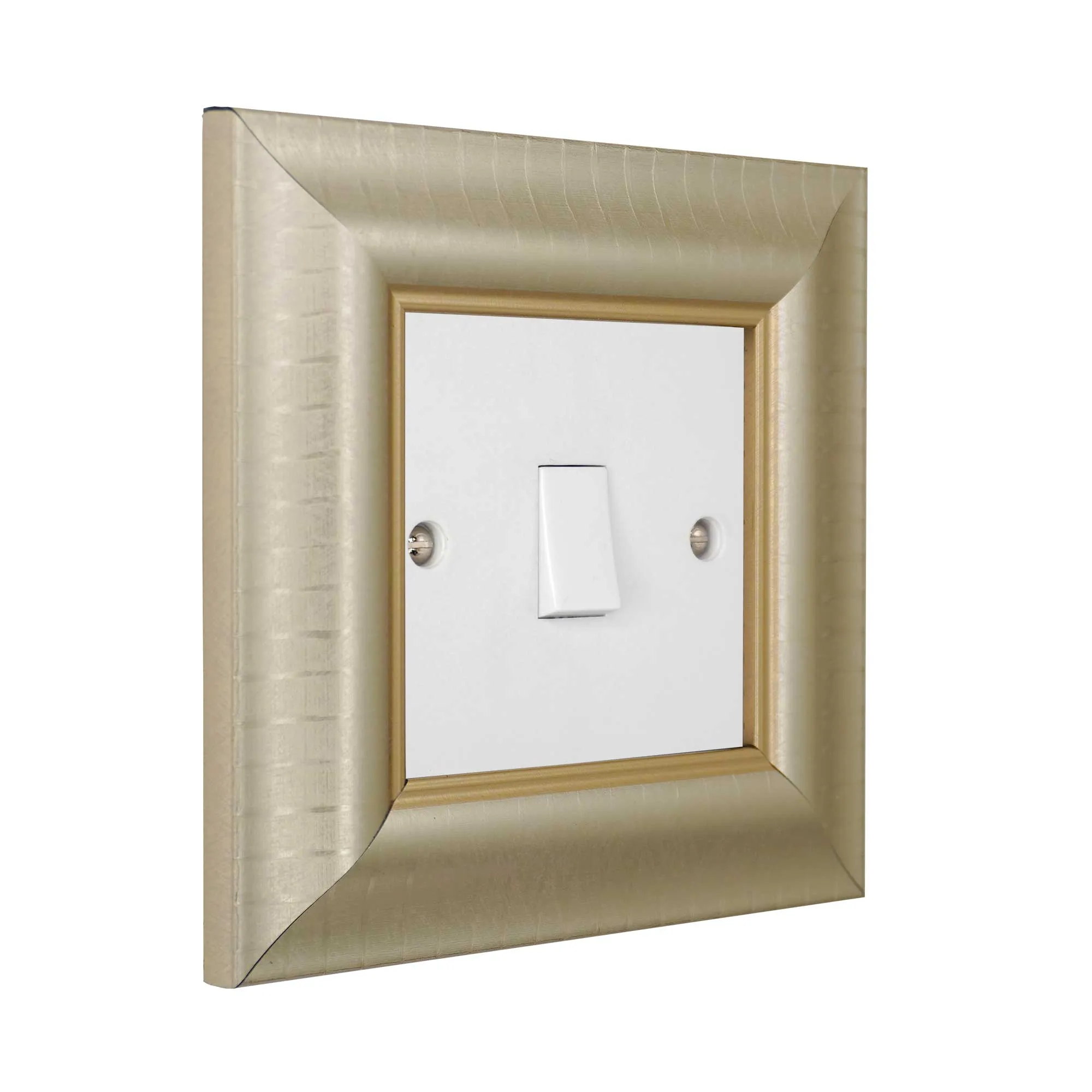 ElekTek Decorative Switch Surround Frame Cover Finger Plate Verona