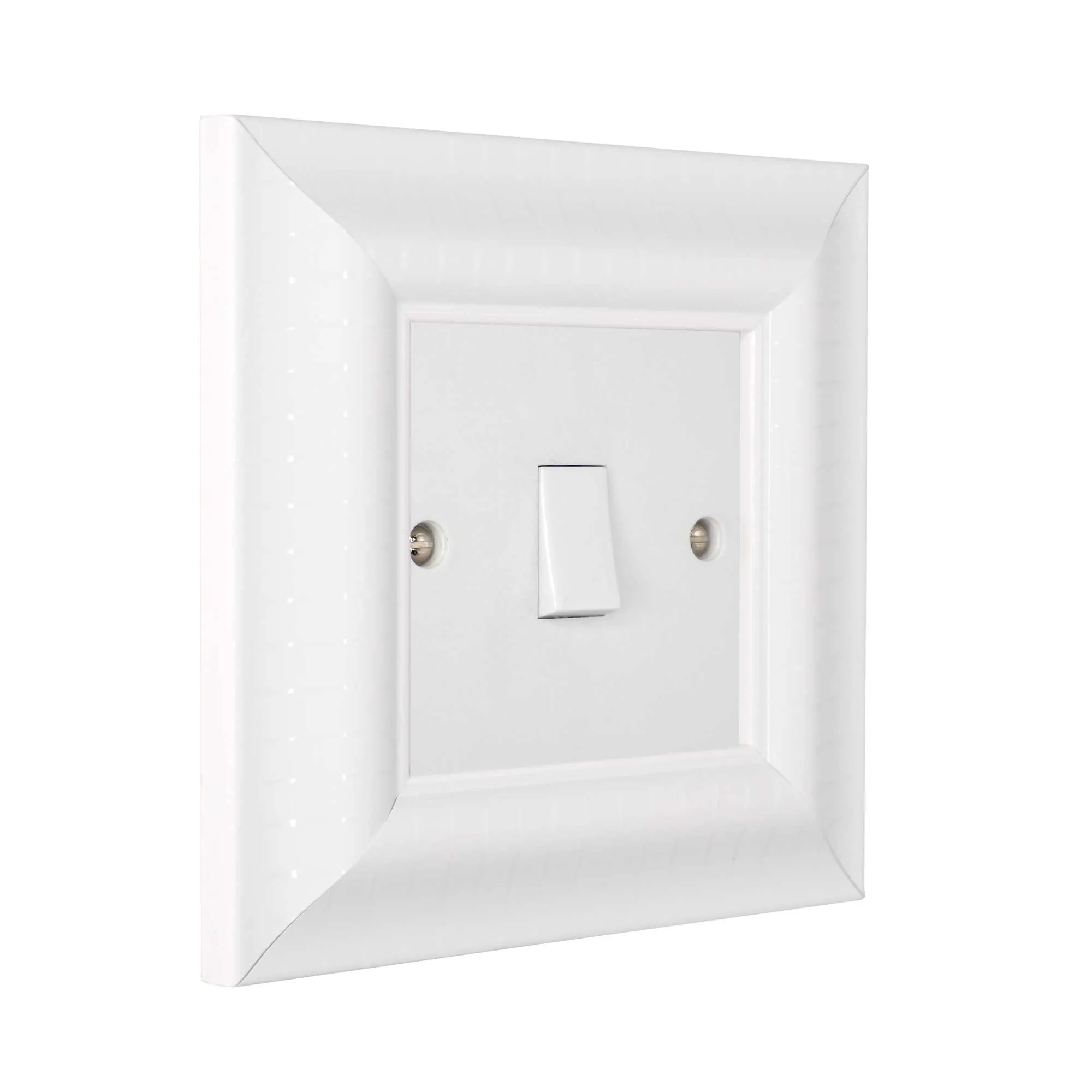 ElekTek Decorative Switch Surround Frame Cover Finger Plate Verona