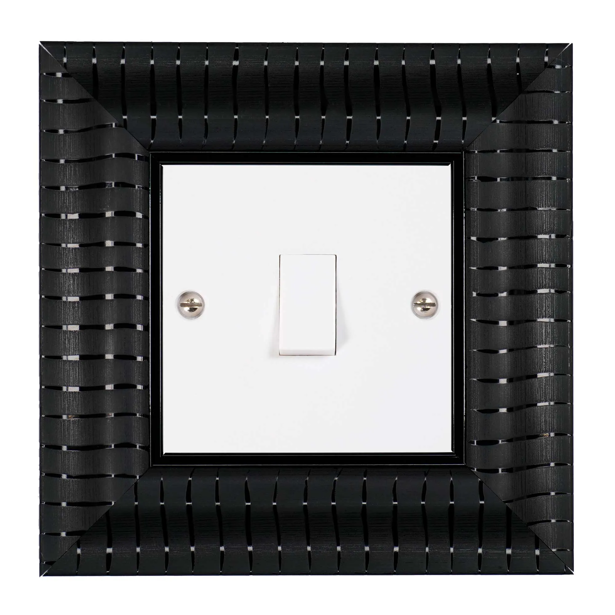 ElekTek Decorative Switch Surround Frame Cover Finger Plate Verona