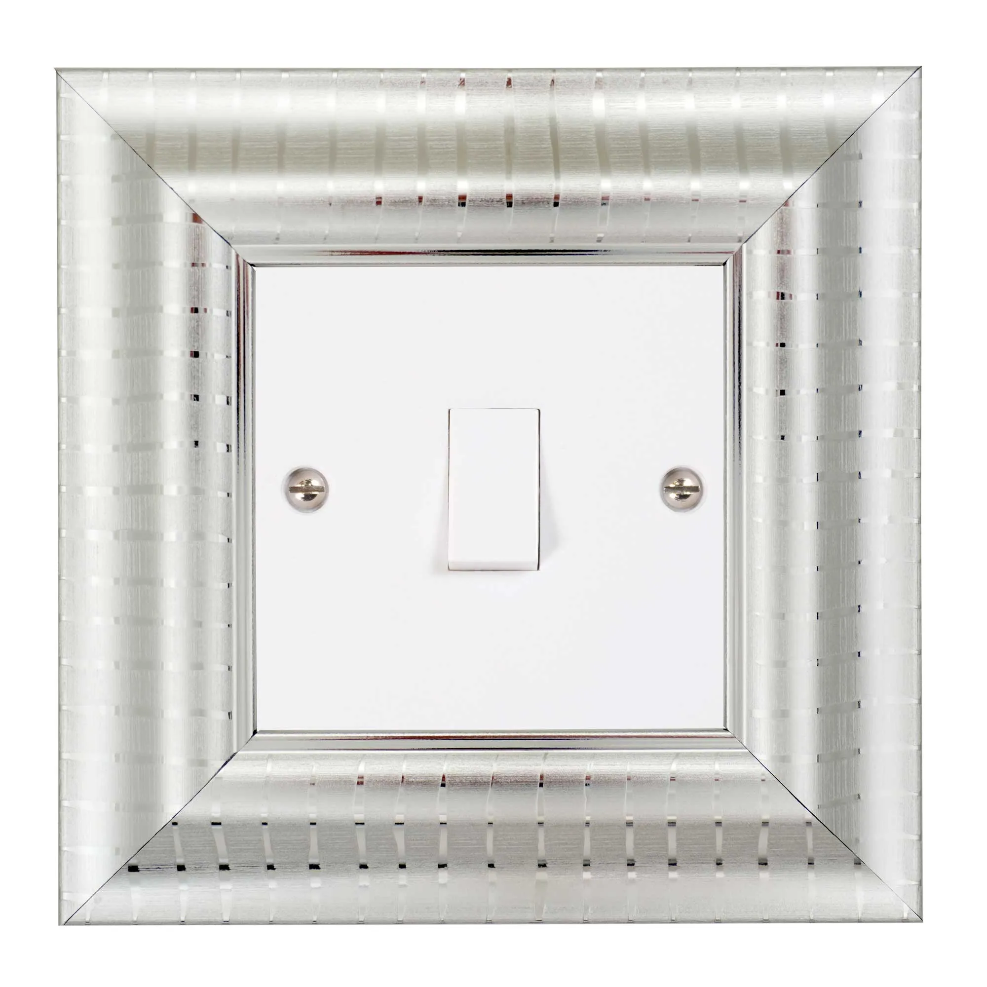 ElekTek Decorative Switch Surround Frame Cover Finger Plate Verona