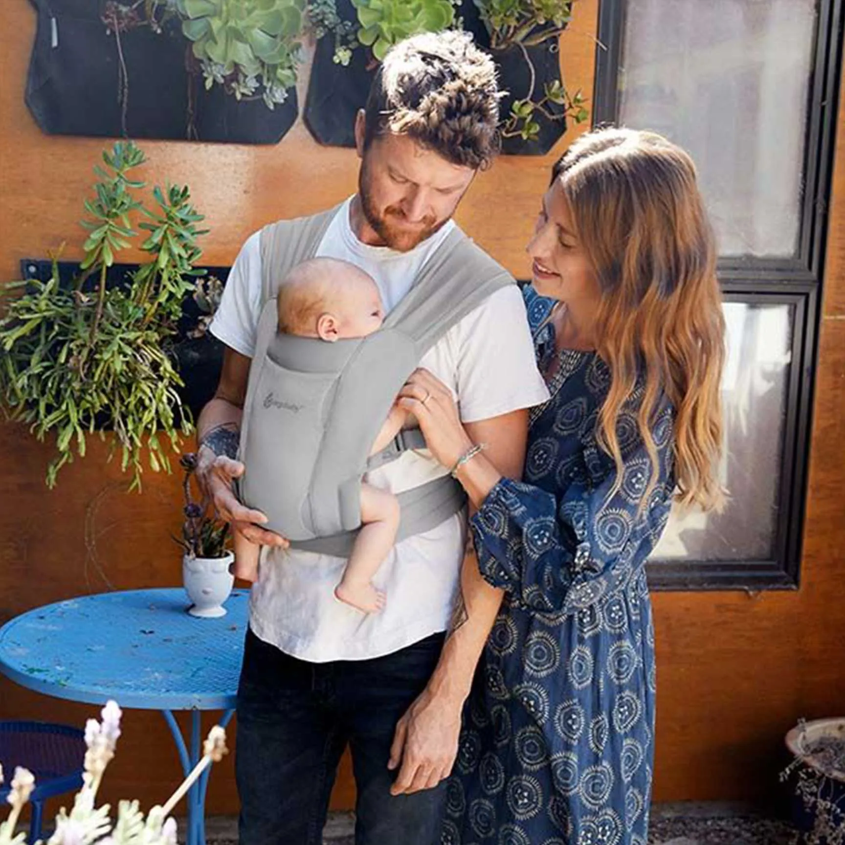 Ergobaby Embrace Soft Air Mesh - Soft Grey