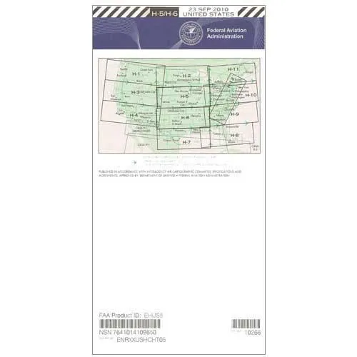 FAA Enroute High US H5/6 - 02/20/25 thru 04/17/25