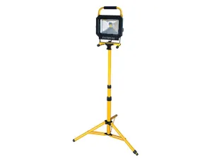 Faithfull Power Plus Cob Led Single Pod Tripod Sitelight 30W 2100 Lumens 240V