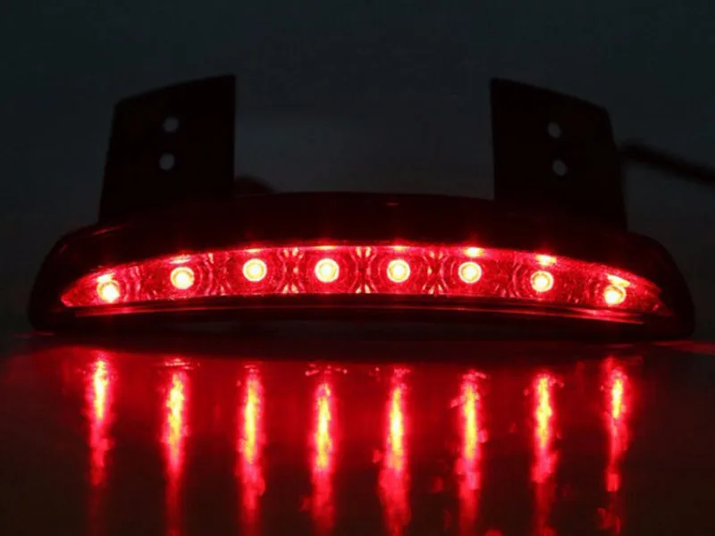 Fender Tail Light Brake Light Fits Harley Sportster XL 883 1200 Cafe Racer