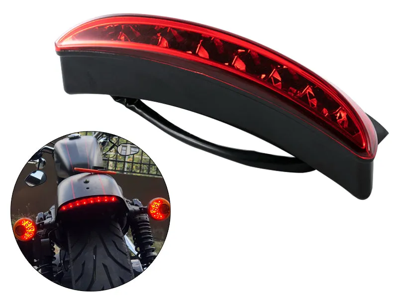 Fender Tail Light Brake Light Fits Harley Sportster XL 883 1200 Cafe Racer