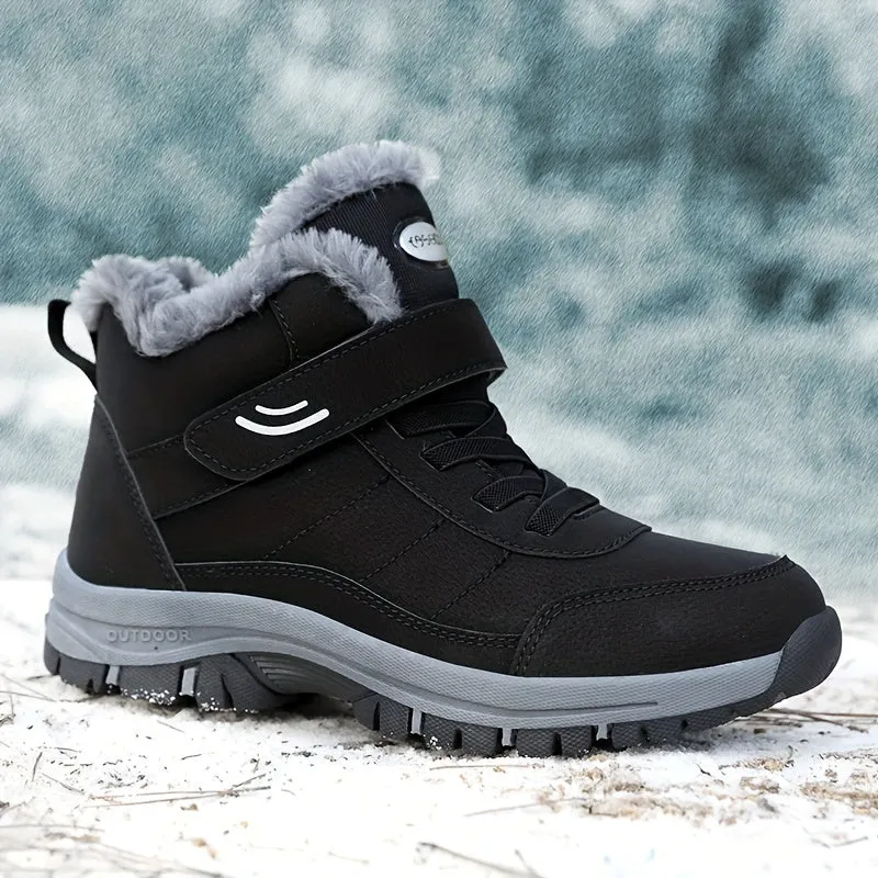 FrostTrek™ - Waterproof, Windproof & Non-Slip Winter Boots (Fully Fur Lined)