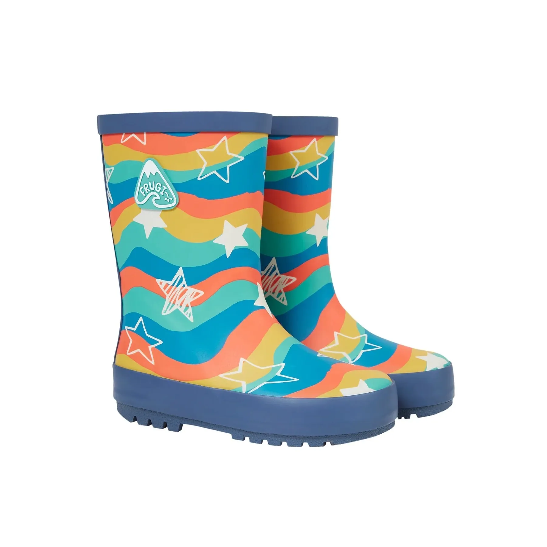 Frugi Wellingtons Wavy Stars