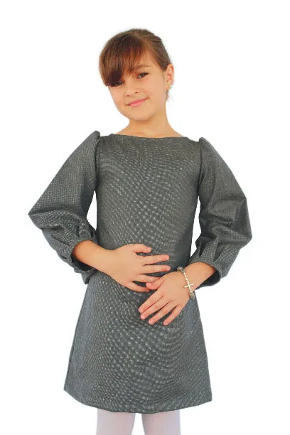 Girls Feminine Full Sleeved Ultra Short Tea Dress