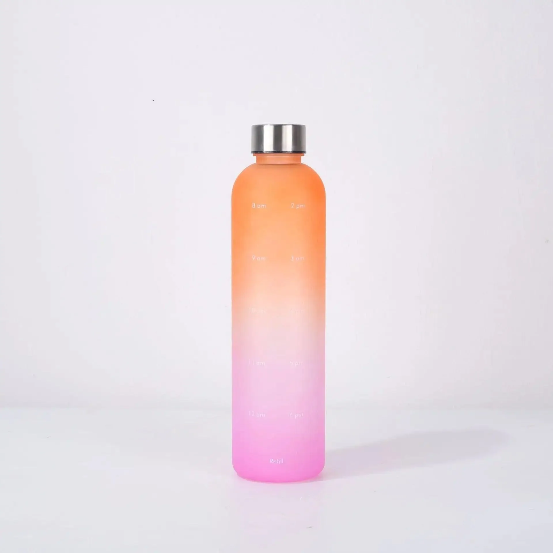 Gradient Time-Marked Tritan Water Bottle - 1000ml