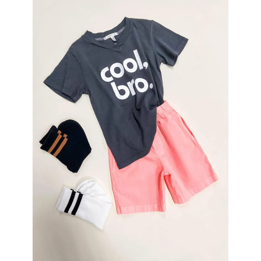 Hampton woven shorts | Coral