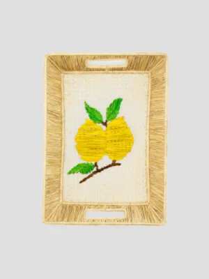 Hand Woven Lemon Basket