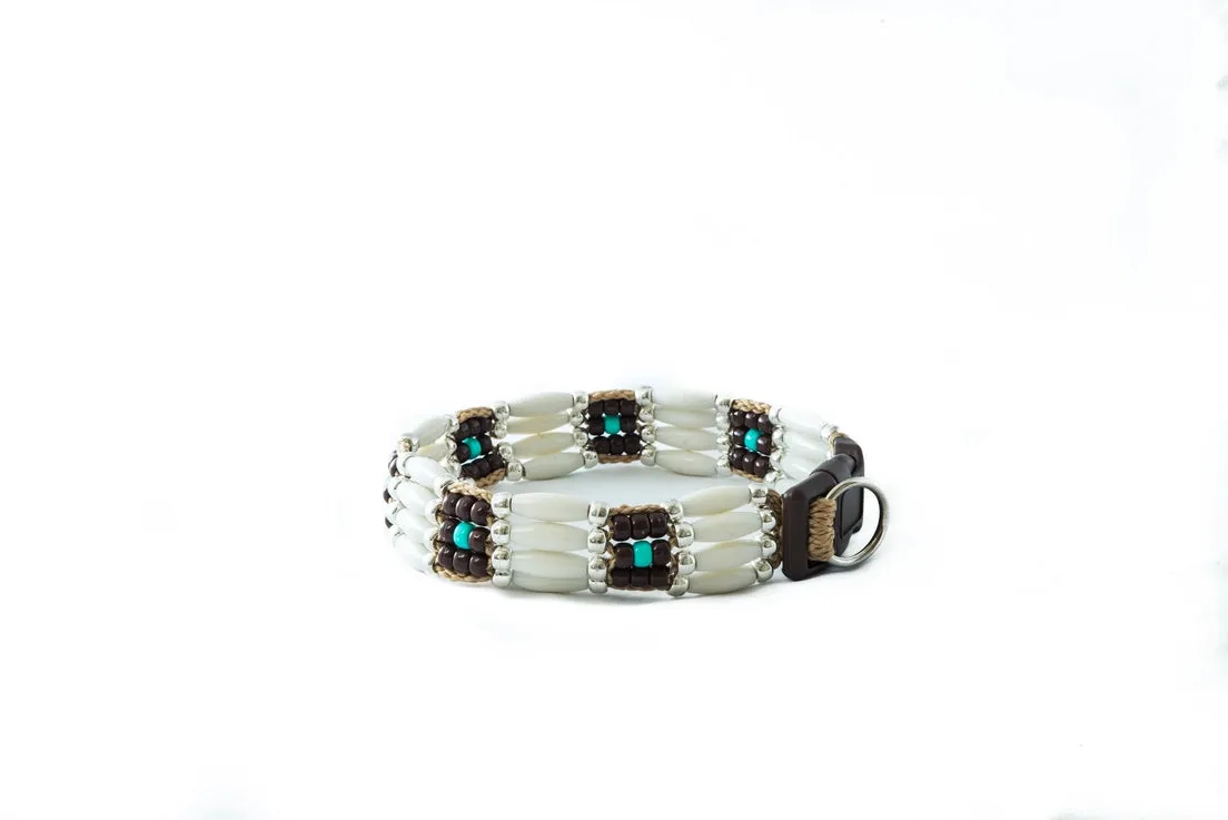 Hopi Beaded Dog Collar