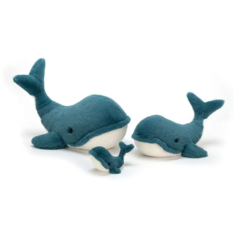 JellyCat Wally Whale Tiny
