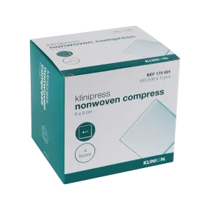 Klinion Non Woven Kompres Steriel 5x5 cm (100 stuks)