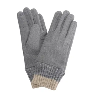 Knit Cuff Tech Touch Gloves