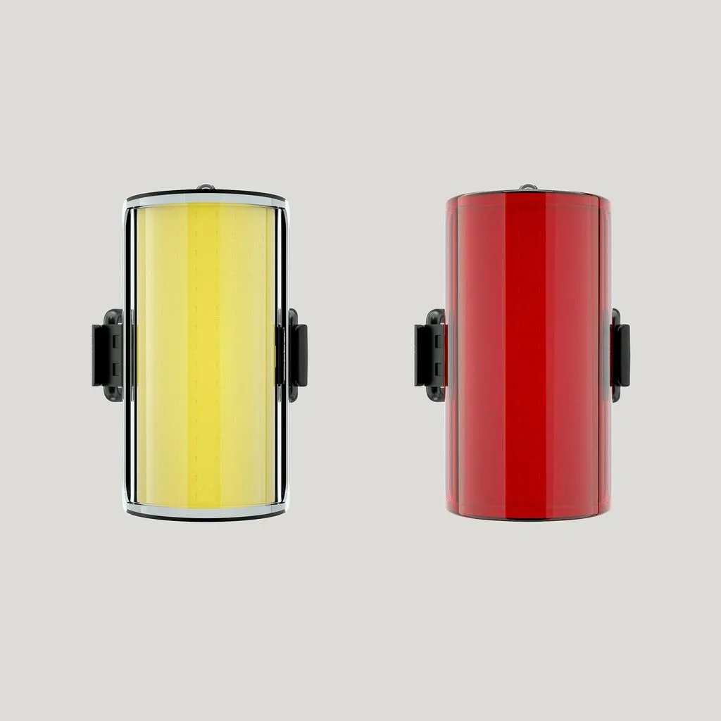 Knog Mid Cobber Light Twin Pack (Front Rear Set)