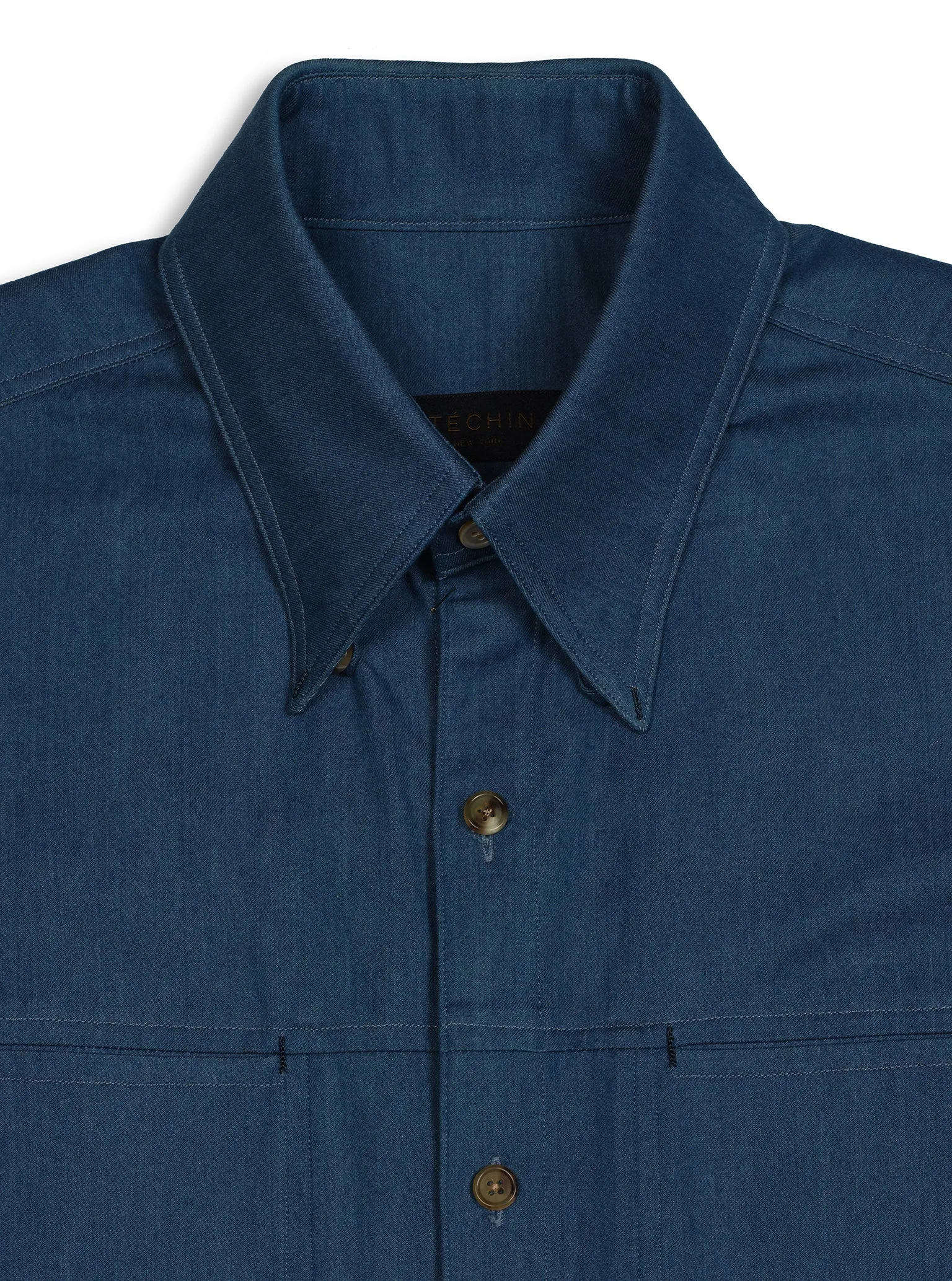 Kojima Denim Shirt | Light Blue
