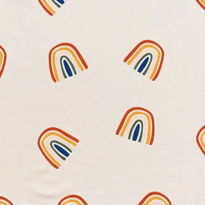 Kyte Baby Blanket- Rust Rainbow in Oat