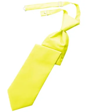 Lemon Solid Twill Windsor Tie