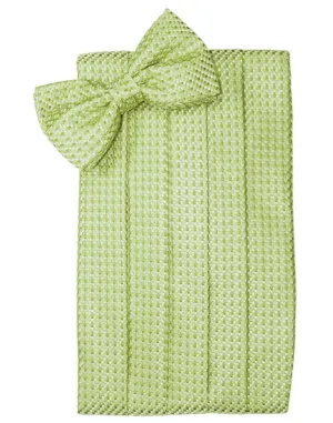 Lime Venetian Kids Cummerbund