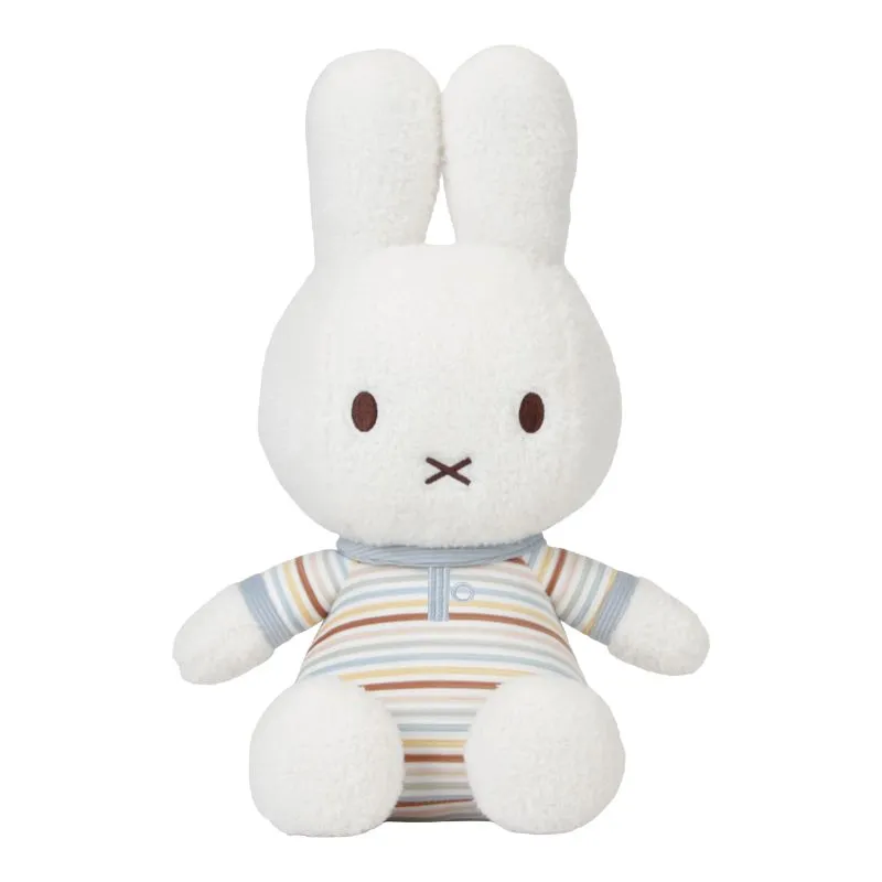 Little Dutch X Miffy Cuddle Toy - Vintage Sunny Stripes 35 cm