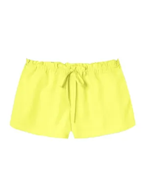 Low-Rise Poplin Lounge Short - Bulb