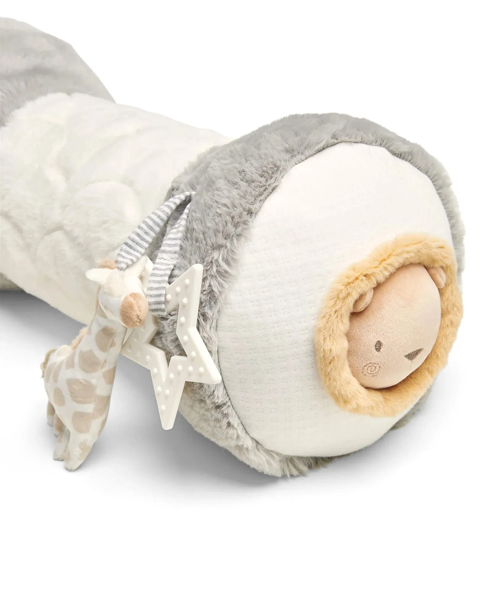 Mamas & Papas 'Welcome to the World' Safari Tummy Time Roll - Grey