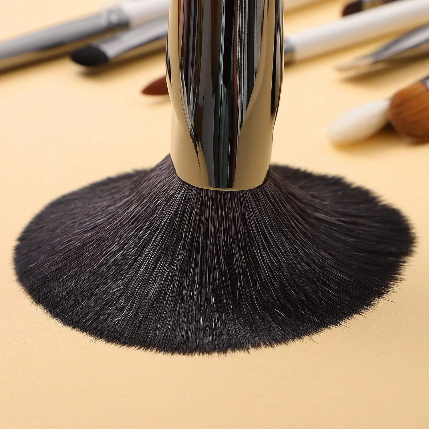 MASTER SERIES - 15 PCS CLASSIC BRUSH KIT -  LIGHT GUN BLACK