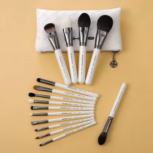 MASTER SERIES - 15 PCS CLASSIC BRUSH KIT -  LIGHT GUN BLACK