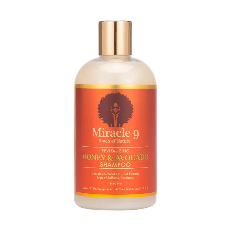 Miracle 9 Revitalizing Honey & Avocado Shampoo 12oz