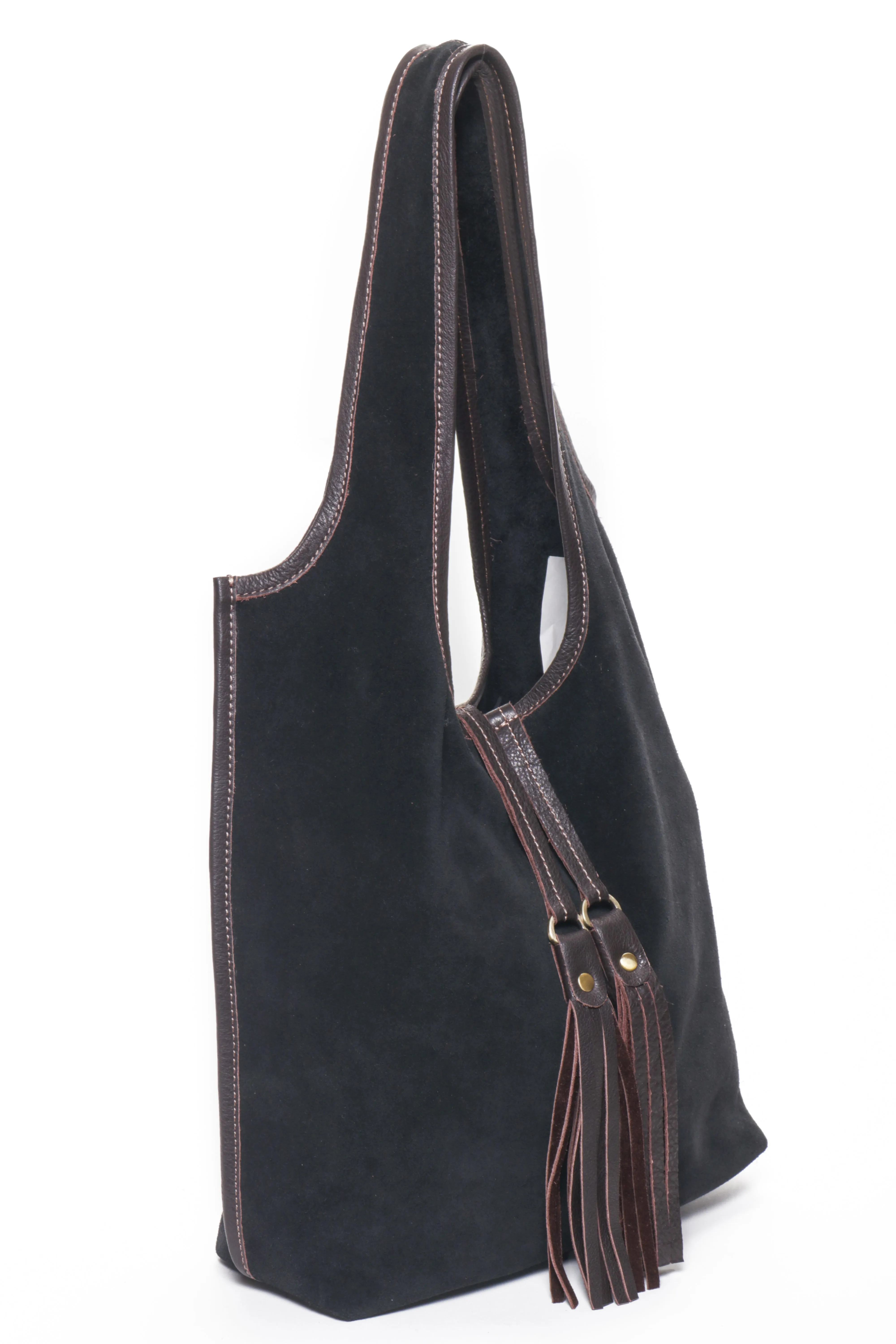 MONICA Black Suede