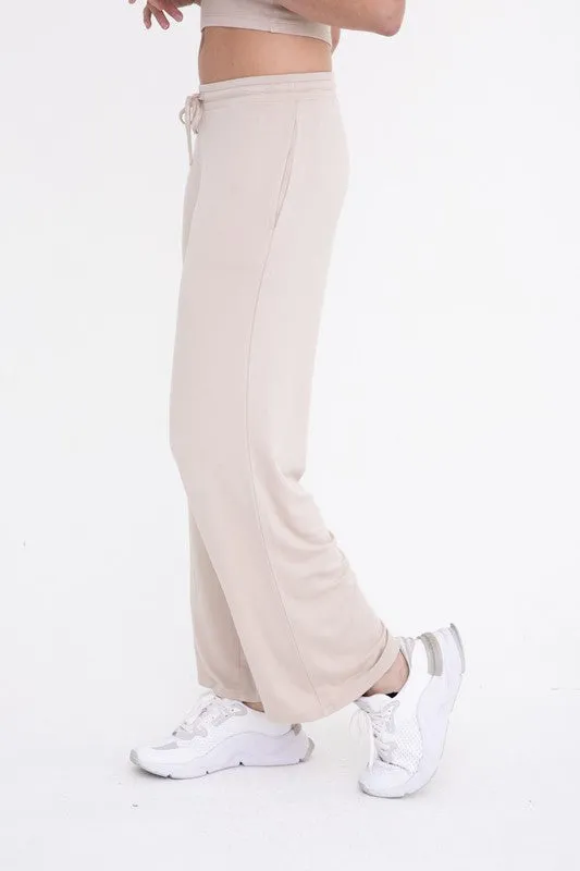 Mono B Mid-Rise Lounge Terry Pant