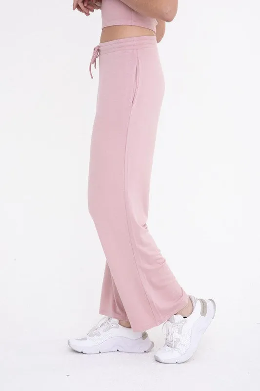 Mono B Mid-Rise Lounge Terry Pant