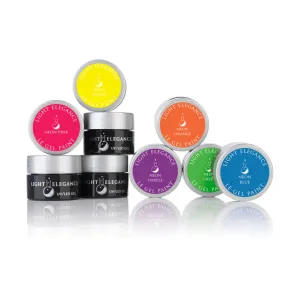 Neon LE Gel Paint Kit :: Contains six Neon LE Gel Paints