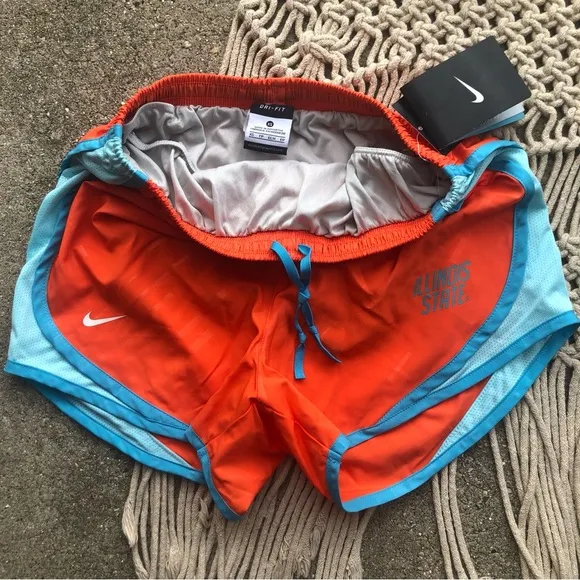 New Nike Tempo Running Shorts Size XS Collegiate Illinois State
