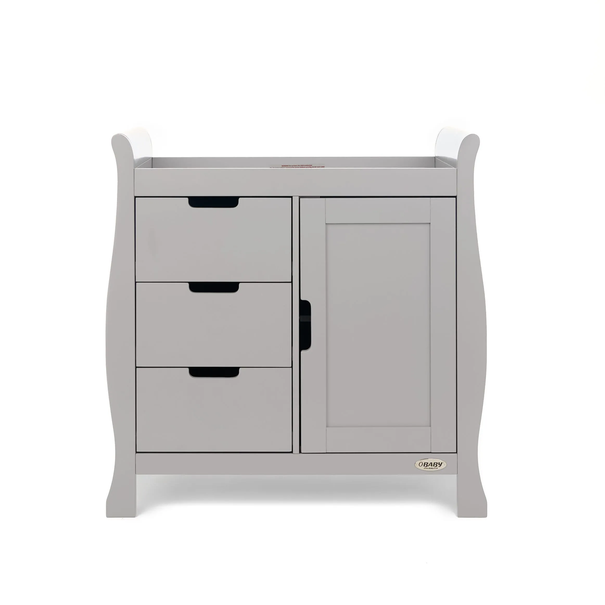 Obaby Stamford Luxe 5 Piece Room Set Warm Grey
