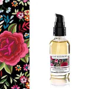 Organic Rose Geranium Cleansing Oil & Makeup Remover