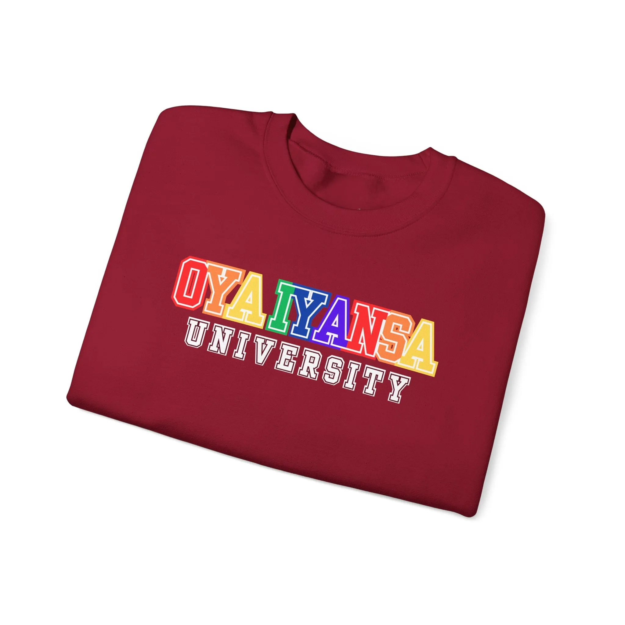 Orisha University Unisex Heavy Blend™ Crewneck Sweatshirt - Cozy College Style