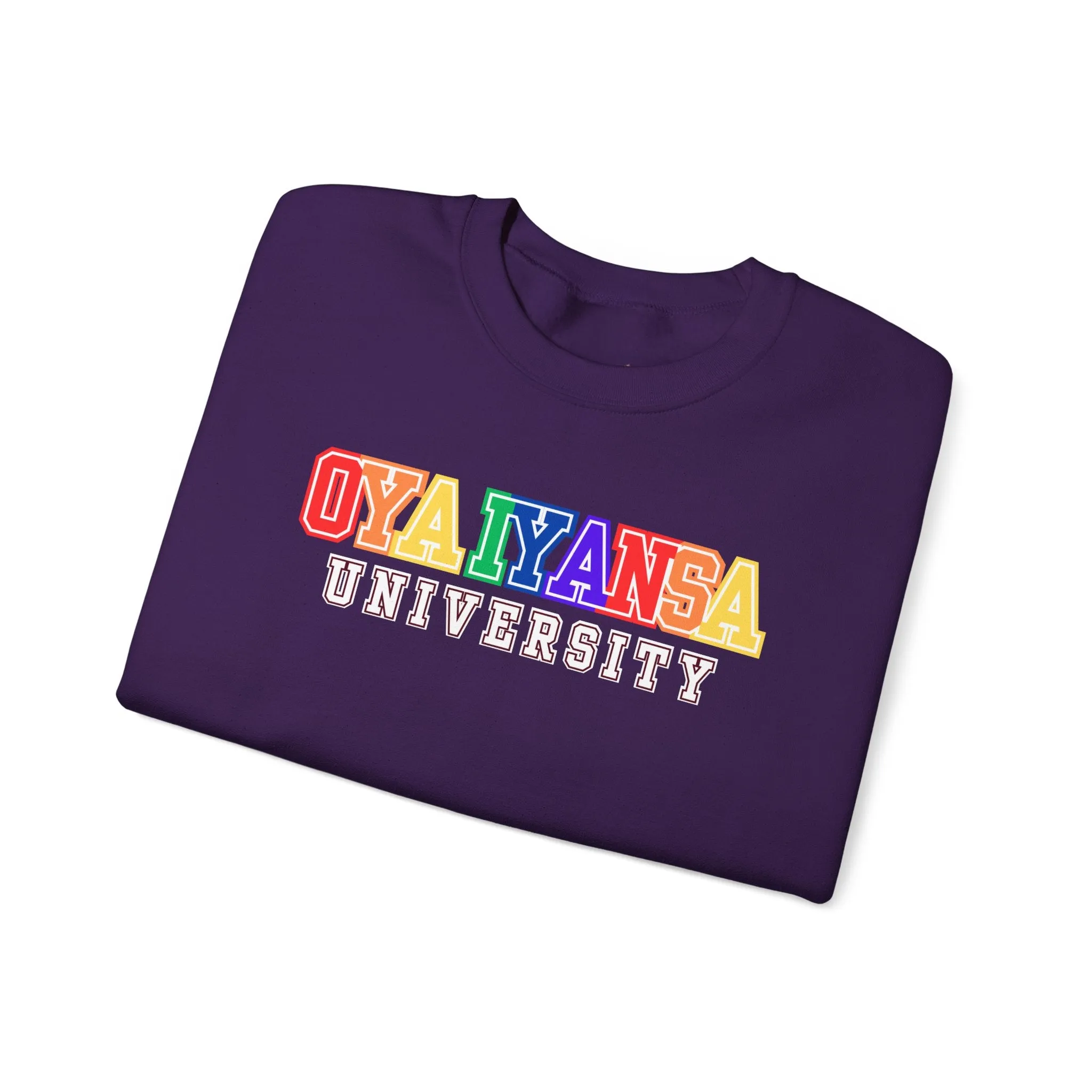 Orisha University Unisex Heavy Blend™ Crewneck Sweatshirt - Cozy College Style