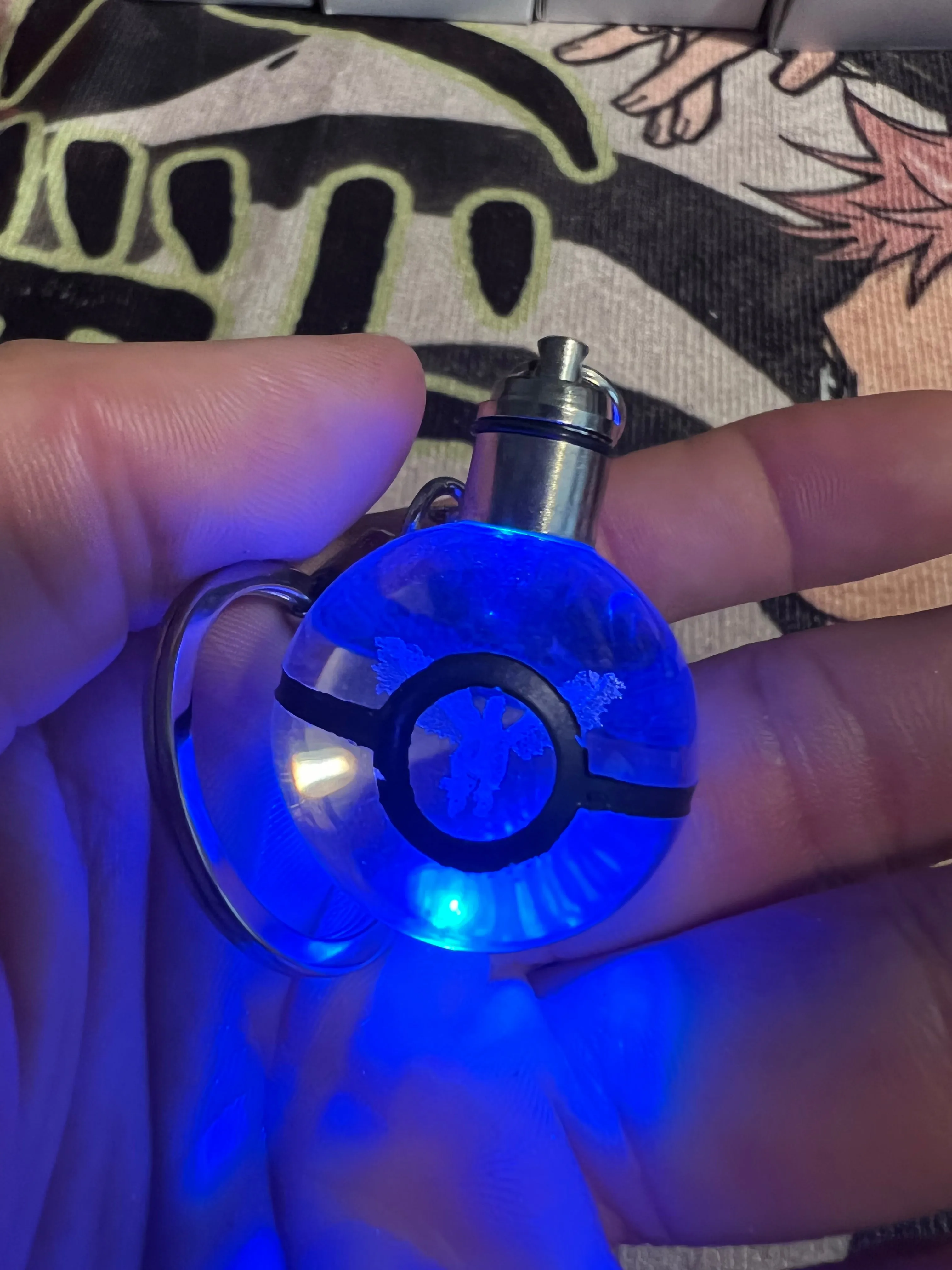 Pokemon Moltres LED Light Up Keychain