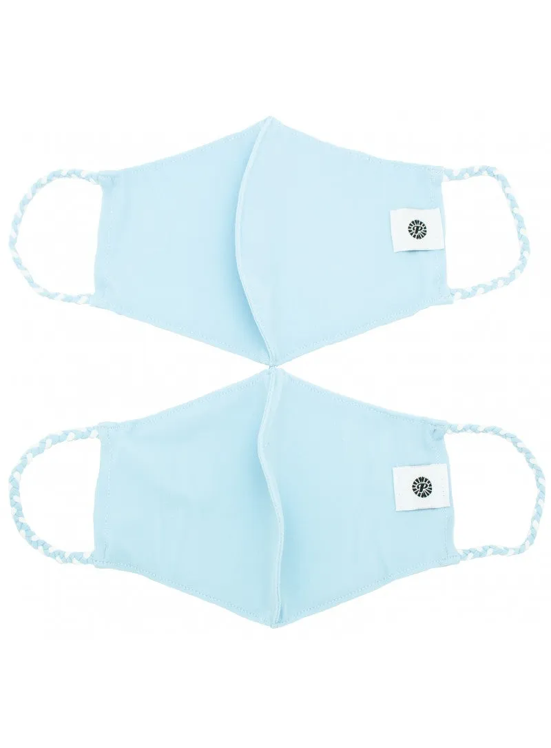 Pom Masks by Pomchies - Light Blue / Light Blue