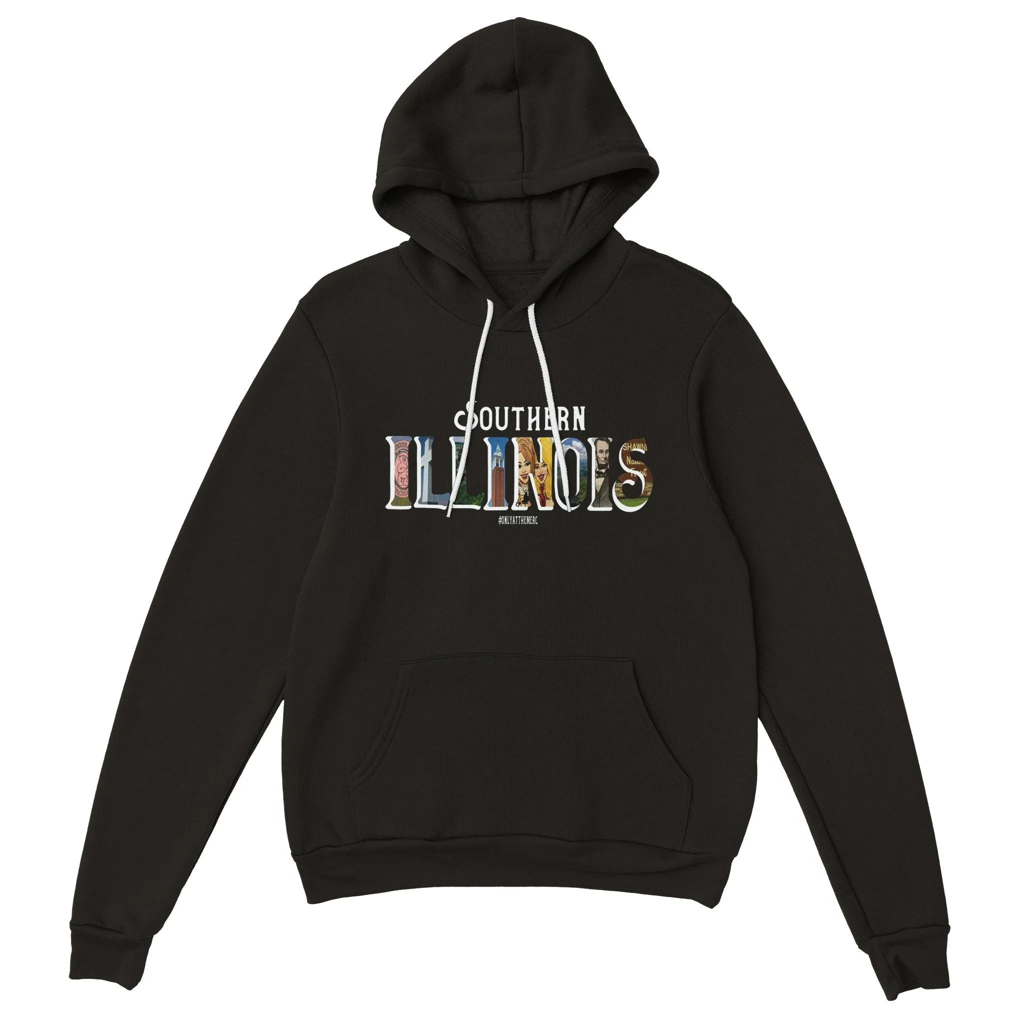 "Southern Illinois" Unisex Pullover Hoodie | Bella   Canvas 3719