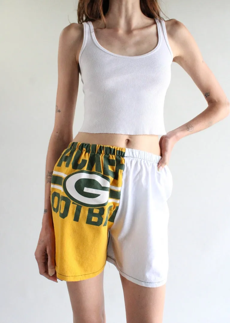 RCYCLD Pieced Tee Shorts