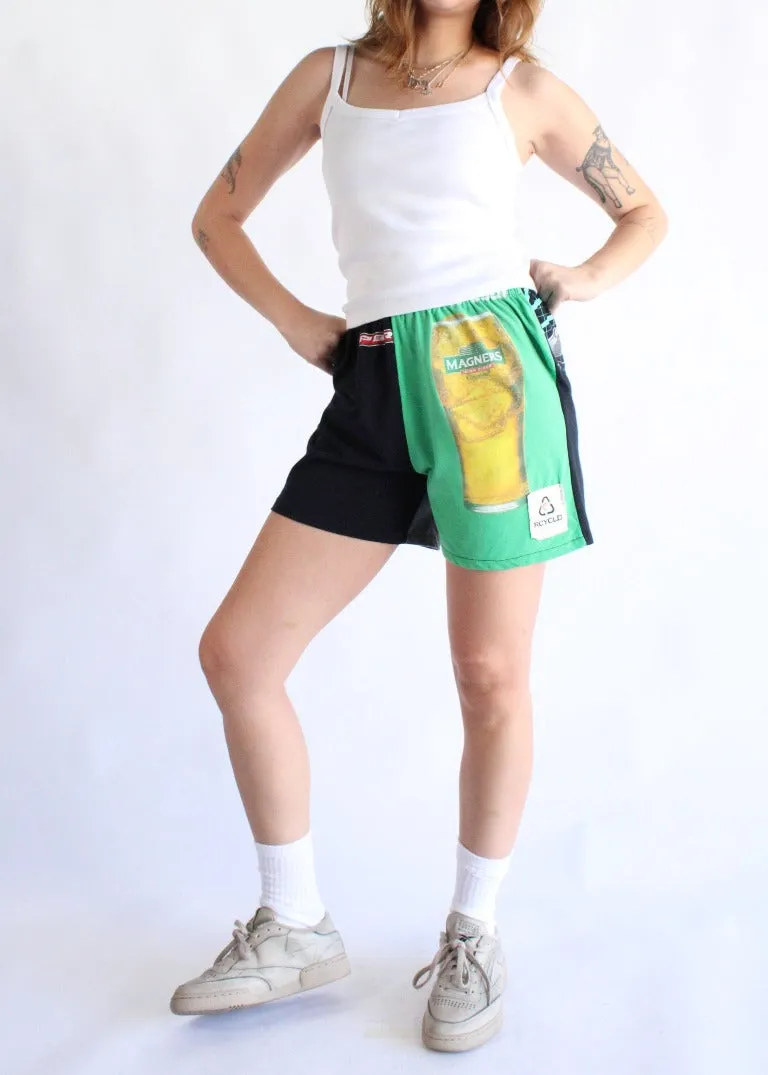 RCYCLD Pieced Tee Shorts