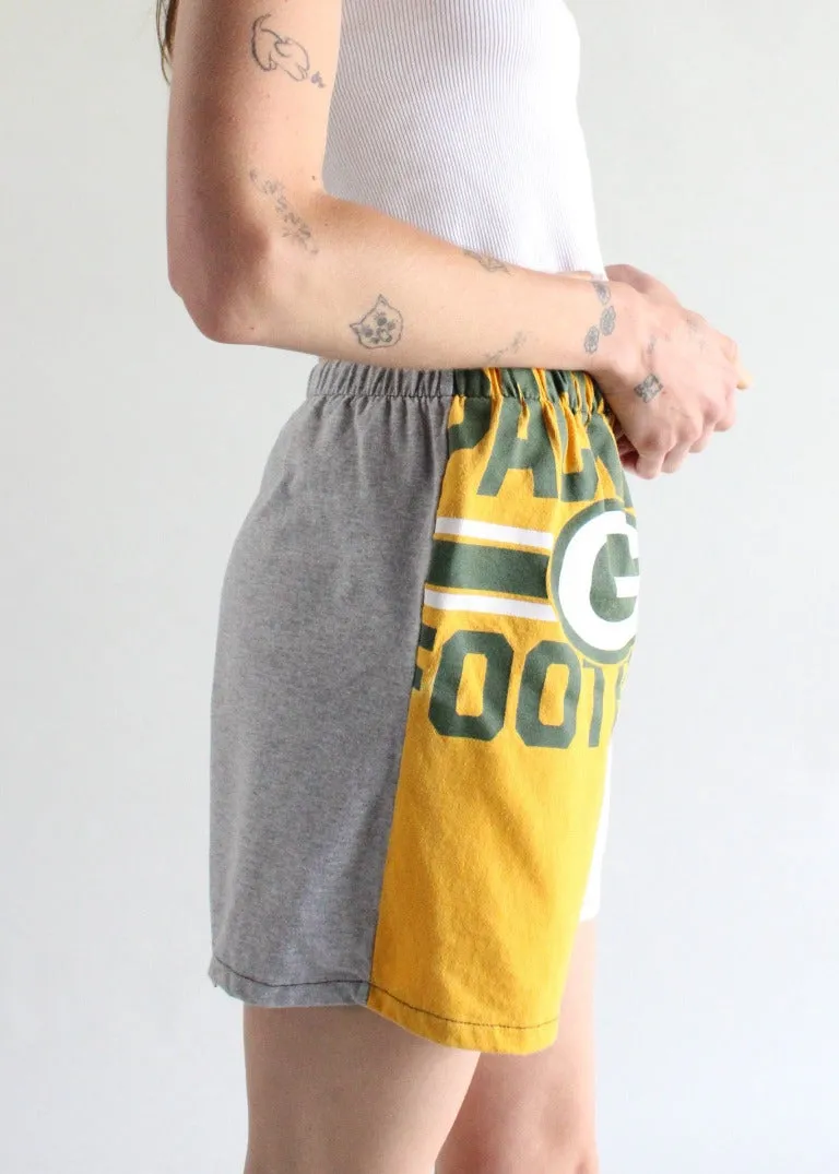 RCYCLD Pieced Tee Shorts