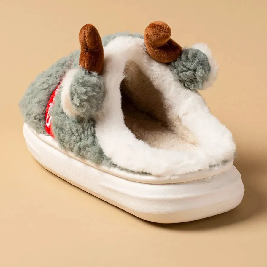 Reindeer Slippers