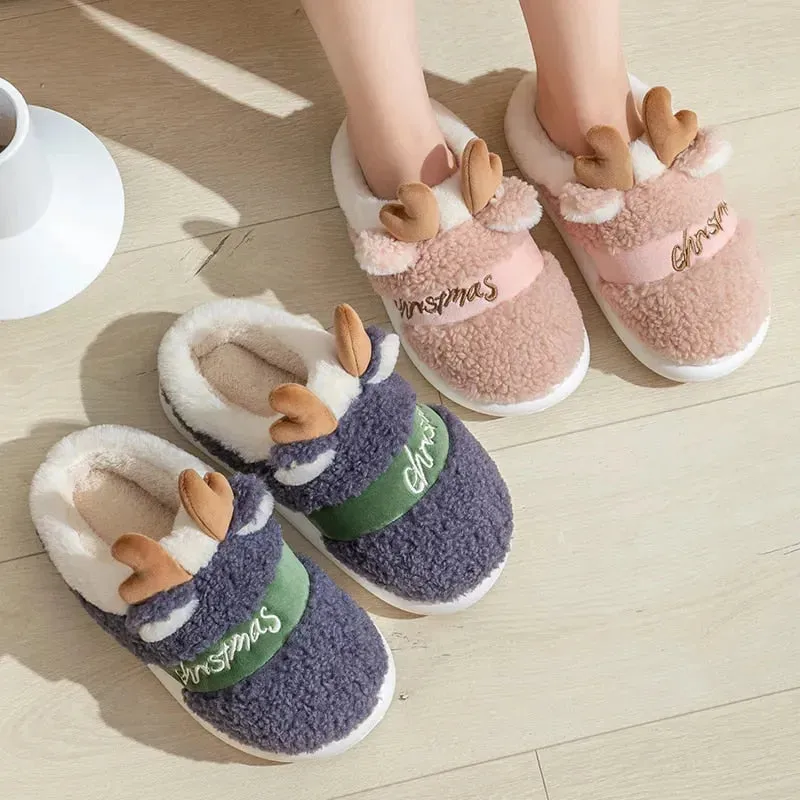 Reindeer Slippers