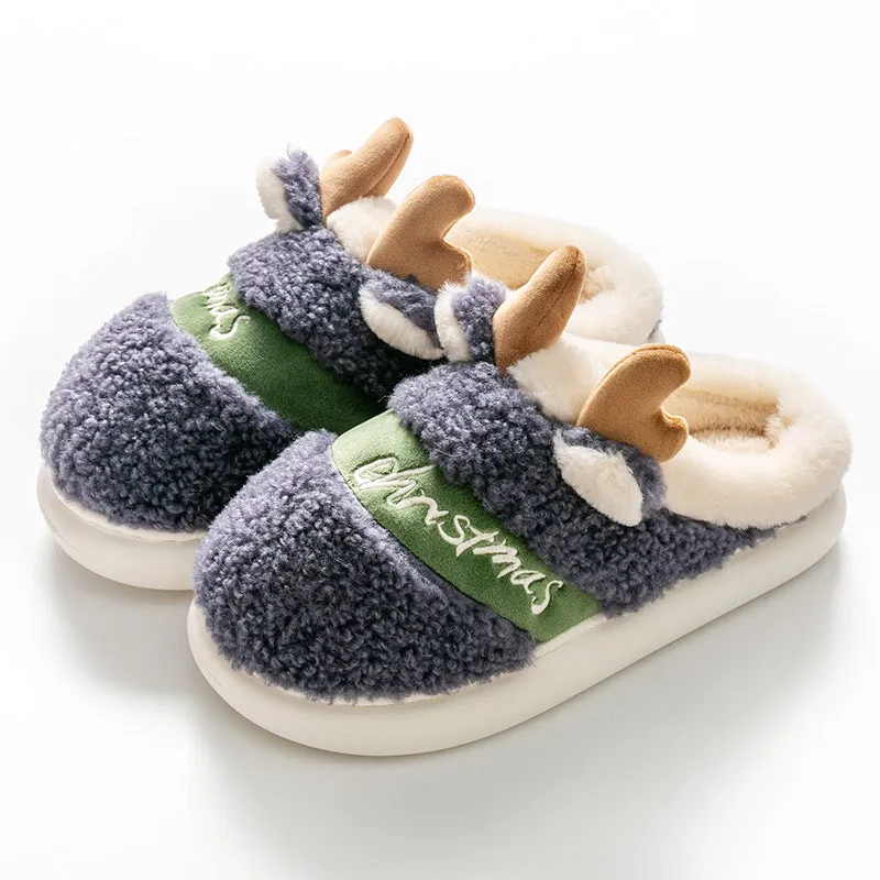 Reindeer Slippers