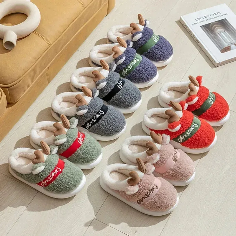 Reindeer Slippers