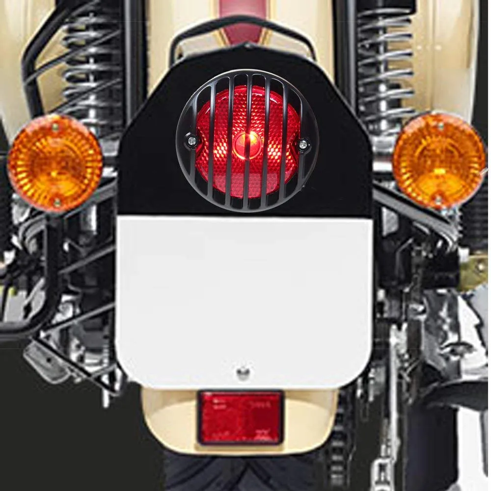 R.J.VON Tail Light with Grill Black